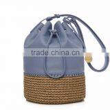 Fashionable Cheap Popular Selling Braid Ladies Handbags Backpack Bag(LD-2307)