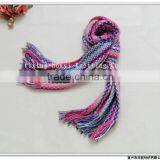 Adult Winter Colors Acrylic Warp Knitting Scarf Js344 thumbnail-1