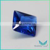 10x10mm Princess Cut Synthetic Spinel Blue Spinel Price thumbnail-2