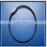 Stainless steel cable with Screw Lock cable tag