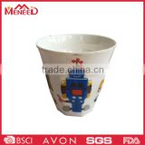 External printed reusable kids unbreakable melamine cup