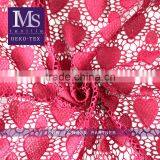 New Arrival 50/52'' Red Water Soluble Nigerian Lace Fabric for Dress thumbnail-1