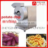 High efficiency electric slip potato chips cutting machine/fresh potato chips cutter machine