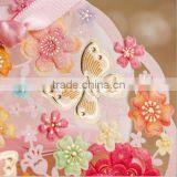 Custom Silk Butterfly Wedding Party Candy Box thumbnail-2