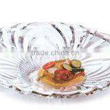 Plastic Acrylic Round Fruit Tray Plastic Serving Fruit Tray Fruit Dish Fruit Stand