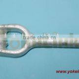 High Quality Forged Steel ANSI Triple Eye Anchor Rods For Electrical Utilities Hardware thumbnail-3