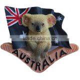 Australia Refrigerator Magnet Souvenir, Australia Flag and Koala Fridge Magnet Animal thumbnail-1
