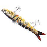 1 pc 6 Colors Available Verisimilar Hard Fishing Bait Fish Lure Baits Simulation Fishing Tackle Artificial Bait Fishing Lure thumbnail-2