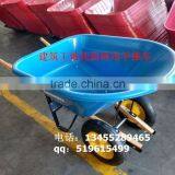Large Capacity Plastic Tray Wheelbarrow thumbnail-1