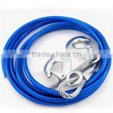 H30064 2T Steel Tow Rope for Truck/2T Truck Car Tow Cable Heavy Duty Towing Pull Rope Strap Hooks Steel Hauling thumbnail-2