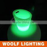 Color Changing PE Plastic Flower Pot Garden Waterproof Glowing Led Outdoor Garden Flower Pots for Outdoor thumbnail-4