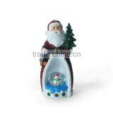New Year Polyresin Lifelike Santa Claus Sculpture thumbnail-6