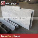 White Marble Top Table Prefab Table Top Material thumbnail-5