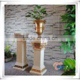 Europe Style Pillar /Roman Column /Wedding Road /Fiberglass Pedestal /Flower Pot With Stand