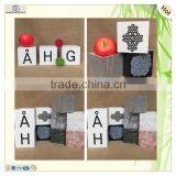 Salable Decorative Painted Printed Pattern Wooden Cubes Box thumbnail-6