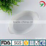 Hospitality Hotel Supply Baking Accessories Ceramic Deep Baking Tray thumbnail-2