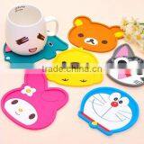 14071806 New Design Animal Shape Silicone Drink Coaster Mat thumbnail-1