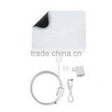 Factory Cheap Amplified Digital Indoor TV Antenna, 50miles Range ATSC TV Antenna, Wholesale Indoor TV Antenna High Gain UHF thumbnail-1