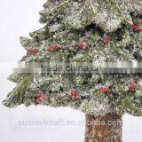 Artificial Christmas Adornment Resin Snowing Christmas Tree thumbnail-3