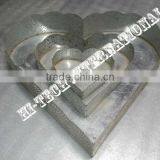 Galvanized Planter Set of 3 Pieces,Heart Shape Planters,Antique Planters Pots,Designer Planters,Decorative Pots for Small Plants thumbnail-1