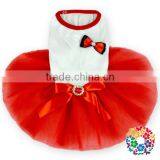 Red New Style Pet Dog Coat Wholesale Supply Dog Tutu Dress Hot Sale Clothes Vogue Pretty Pet Dog Dress thumbnail-1