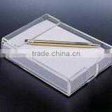 Handmade Transparent Acrylic Notepad Holder/Memo Clip Holder thumbnail-3
