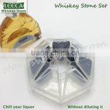 Whisky Promotional Gifts Triangle Whisky Stones Custom Engraved Ice Cube thumbnail-2