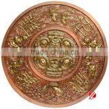 Famous Brass Wall Decor With Art Sculptures thumbnail-1
