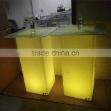 Bar Furniture Type and Modern Appearance Night Club LED Square Hight Table thumbnail-2