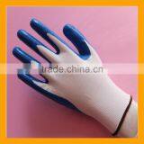 Blue Cheap Smooth Nitrile Coated Gloves, Nitrile Glove Manufacture thumbnail-2
