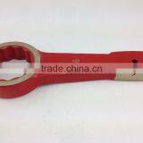 14mm Ring Slogging Spanner Hammer Striking Box End Wrench Al-Br Alloy Spanner thumbnail-2