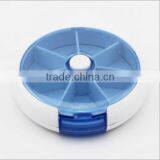 Custom Round 7 Compartment Plastic Medicine Storage Pill Box,custom Practical Plastic Seven Days Pill Box,plastic Pill Box thumbnail-4