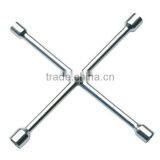 Tire Repair Tool High Quality Chrome 17-23MM 4 Ways Car Wheel Nut Universal Socket Wrench Set thumbnail-1