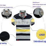 7 Years Experience Embroidered Logo High Quality Cotton Short Sleeve Mens Wholesale 2014 Fashion Style Custom Polo Shirt thumbnail-4