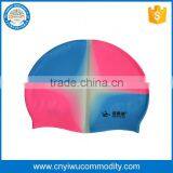 Children Kids Silicone Swim Swimming Cute Cap Hat Waterproof Fish Shark thumbnail-1