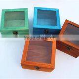 W Holesale Simple Colorful Eco-friendly Original Wooden Box for Watch With Good Price Wood Box thumbnail-2