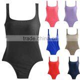 Women Swimwear Fancy Japanese Waterproof High Cut Factory Scoop Back One-piece Beachwear Suit Swimming Swimsuit One Piece thumbnail-4