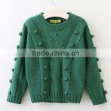 Unisex Winter Kids Street Wear Warm Pullover Handmade Sweater With Venonat thumbnail-2