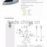 SILVER STAR STEAM ELECTRIC IRON SE-2000 thumbnail-6