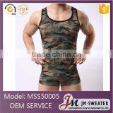 Latest Summer Camouflage Sport Wear Vest Mens Training Inner Waistcoat Vest thumbnail-1