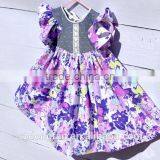 Kids Frock Designs - Easter Dress - Boutique Girl Clothing Floral Dress - Girl Dress thumbnail-3