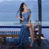 Z&M Maxi Beach Dress Ladis Maxi Dress Women Sexy Dress thumbnail-3