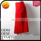 2015 Fashional New Designed Red Color Crochet Knit Skirt thumbnail-1