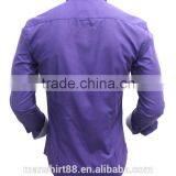 Latest Shirt Designs Purple Casual Shirt for Men thumbnail-2