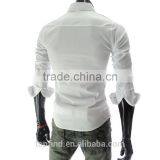 New Style Slim Fit 100% Cotton Plain Fashion t Shirt for Man thumbnail-5