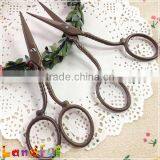 Zakka Bronze Sewing Crochet Project Craft Vintage Scissors thumbnail-2