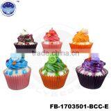 New 2017 Hot Sale Butter Cake Fake Cake Promotional Souvenir Gifts Paper Ice Cream Cup Simulated Food Models