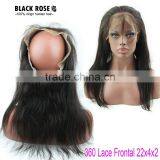 Straight 360 Lace Frontal ,360 Lace Frontal Closure thumbnail-1