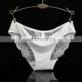 Sexy lace transparent panty women underwear seamless briefs