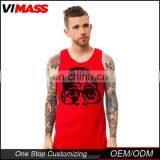 New Cotton Sleeveless Mens Custom Gym Tank Top thumbnail-2